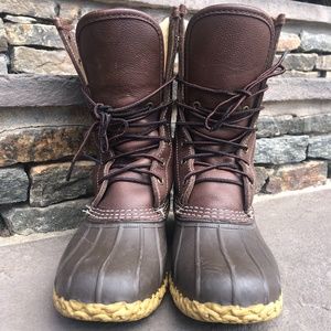Shearling lined LL Bean Boots